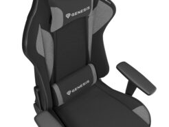 GENESIS NITRO 440 G2 PC-gamestoel Gecapitonneerde zitting Zwart, Grijs - Afbeelding 4