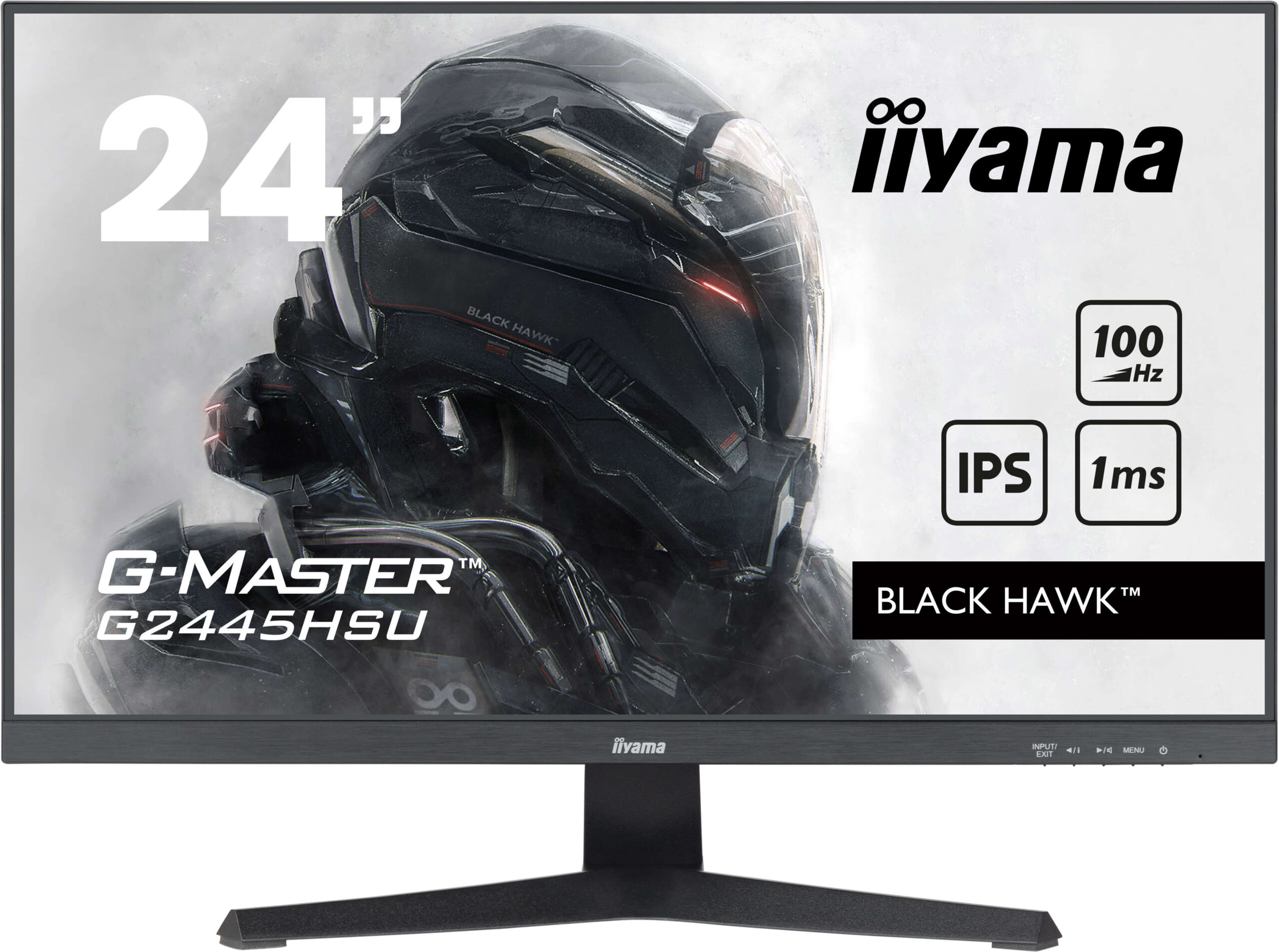 iiyama G-MASTER G2445HSU-B2 computer monitor 60,5 cm (23.8") 1920 x 1080 Pixels Full HD LCD Zwart - Afbeelding 3