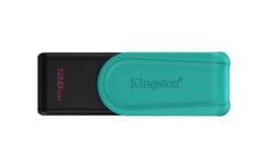 Kingston Technology DataTraveler 128GB Portable USB 3.2 Gen 1 Exodia S (Black/Turquoise)