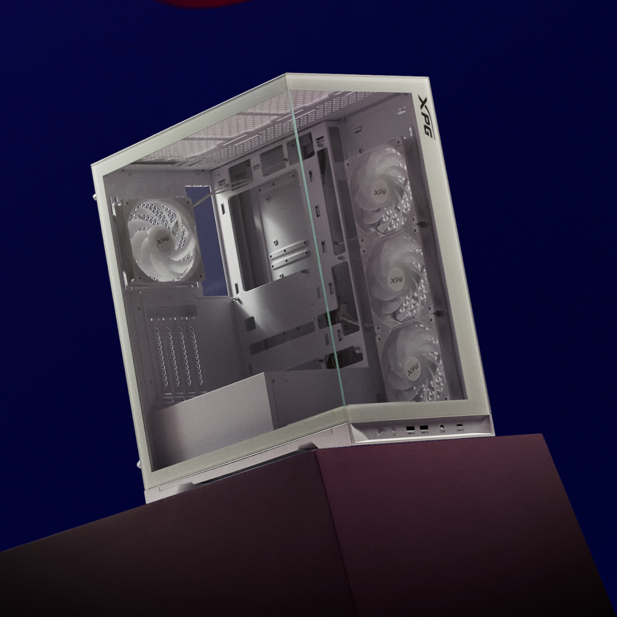 XPG Invader X BTF Midi Tower Wit - Afbeelding 8