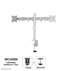 Neomounts NM-D135DSILVER Monitorarm 10-27" - Afbeelding 3
