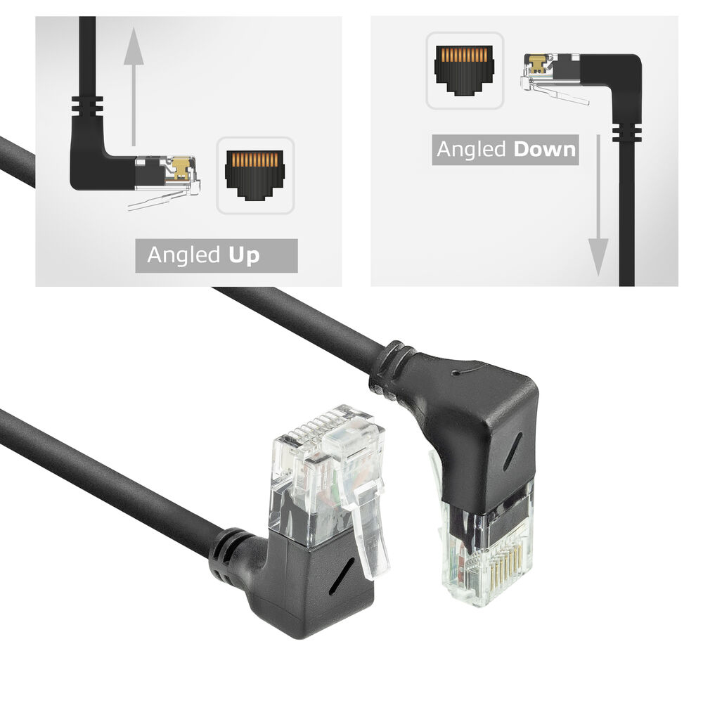 ACT DD7901 netwerkkabel Zwart 1 m Cat6a U/UTP (UTP) - Afbeelding 3