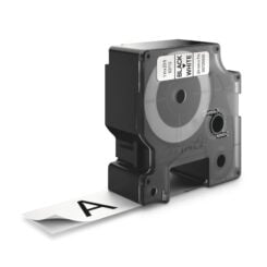 DYMO originele D1 labels | Zwarte Tekst op Wit Label | 24 mm x 7 m | zelfklevende etiketten voor de LabelManager labelprinters | gemaakt in Europa - Afbeelding 4