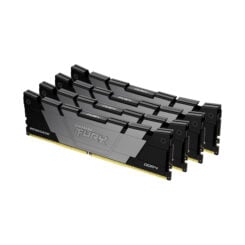 Kingston Technology FURY 32GB 3600MT/s DDR4 CL16 DIMM (set van 4) Renegade Zwart
