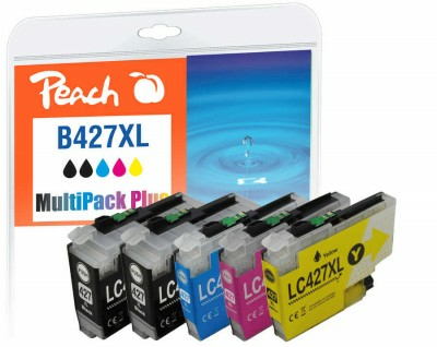 Peach PI500-402 inktcartridge 6 stuk(s) Compatibel Hoog (XL) rendement Zwart, Cyaan, Magenta, Geel - Afbeelding 2