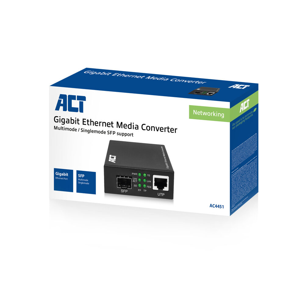 ACT Gigabit Ethernet Media Converter - Afbeelding 6