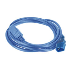 ACT Netsnoer C14 - C21 IEC60320 blauw 2 m - Afbeelding 3