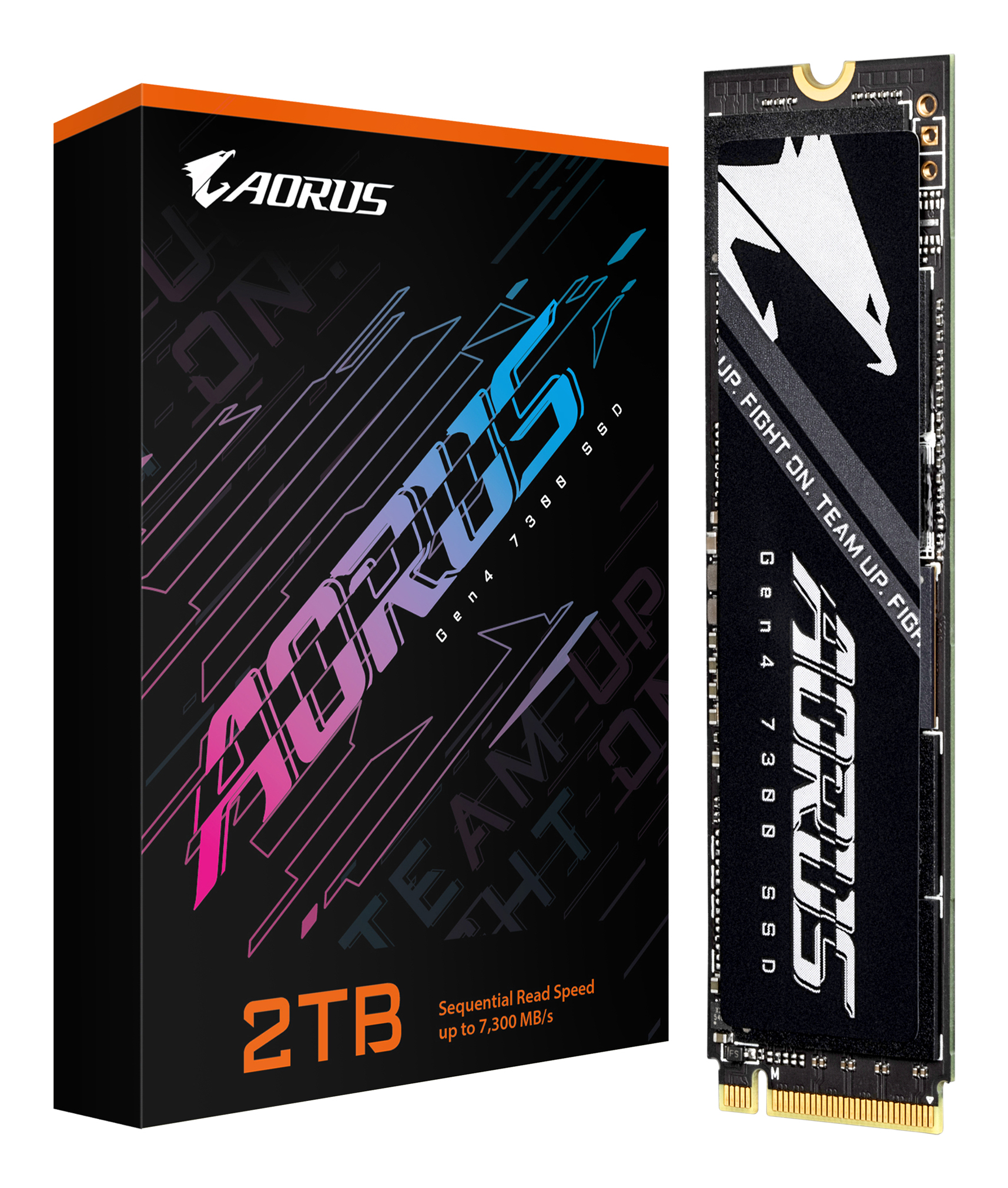 GIGABYTE AORUS Gen4 7300 2 TB M.2 PCI Express 4.0 NVMe 3D TLC NAND - Afbeelding 5