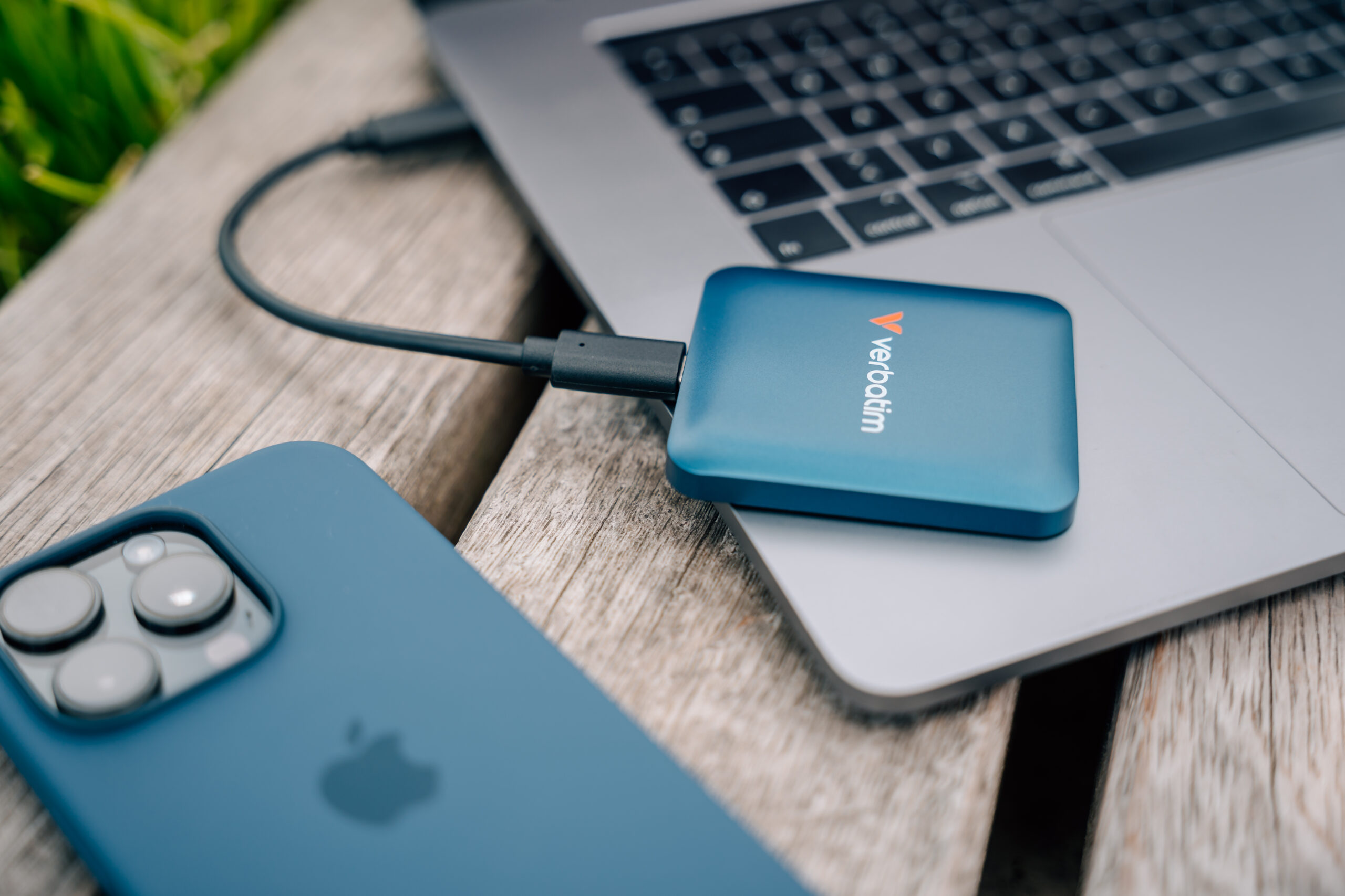 Verbatim Snapback SSD 1TB Blauw Metallic - Afbeelding 8