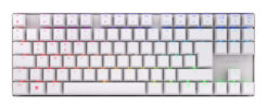 CHERRY MX 8.2 TKL Wireless RGB toetsenbord Gamen USB + RF Wireless + Bluetooth QWERTZ Duits Wit - Afbeelding 2