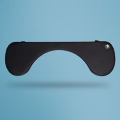 R-Go Tools Armsteun R-Go, ergonomisch, symmetrisch met buikuitsparing, soft foam, zwart - Afbeelding 2