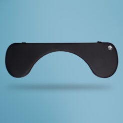 R-Go Tools Armsteun R-Go, ergonomisch, symmetrisch met buikuitsparing, soft foam, zwart