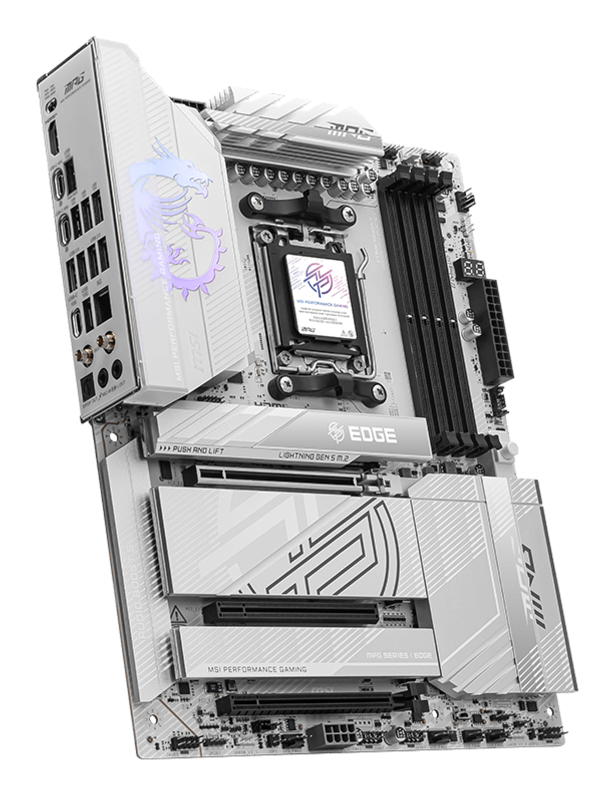 MSI MPG X870E EDGE TI WIFI moederbord AMD X870E Socket AM5 ATX - Afbeelding 5