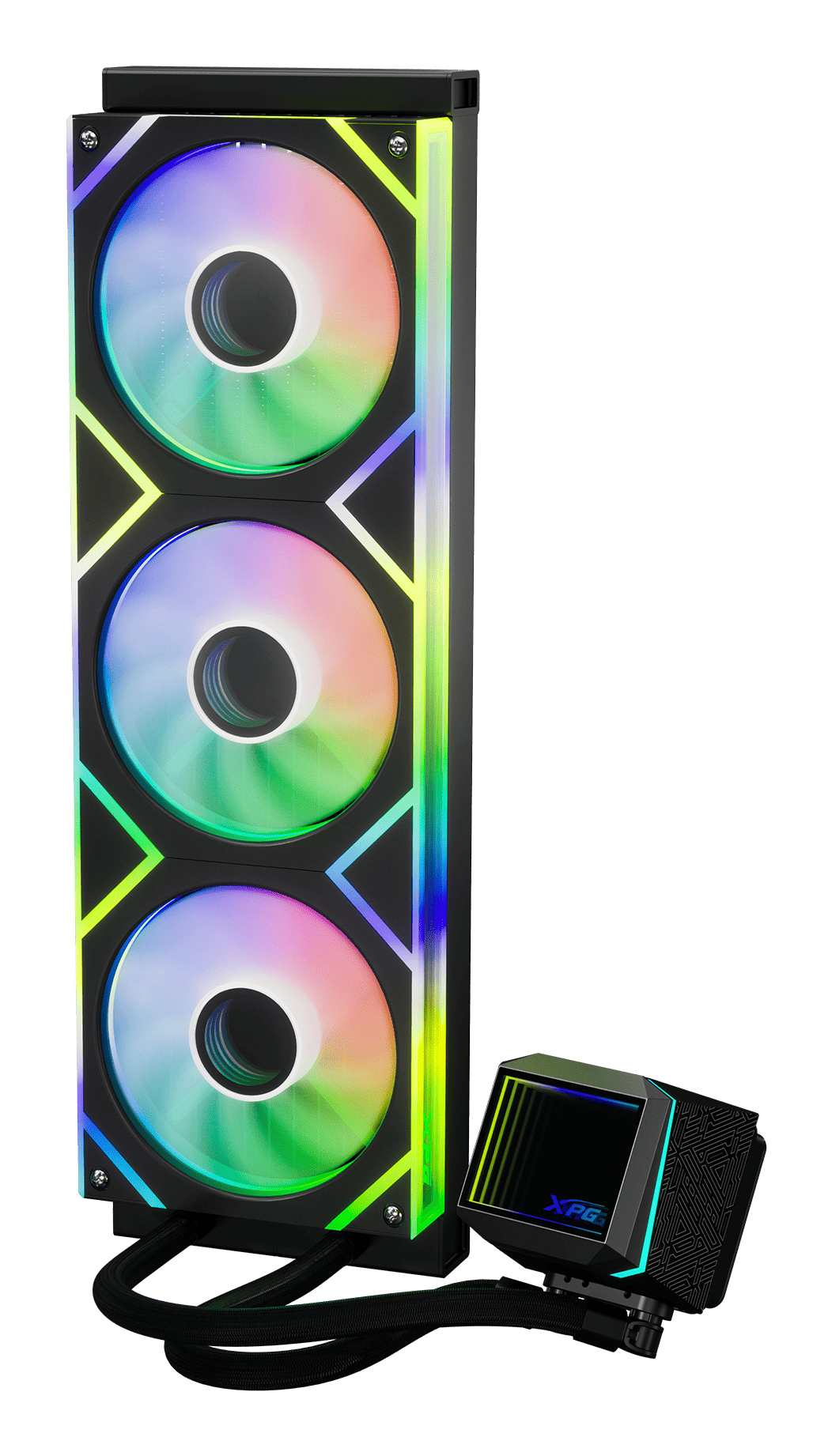 XPG LEVANTE II 360 Processor Alles-in-één vloeistofkoeler 12 cm Zwart - Afbeelding 4