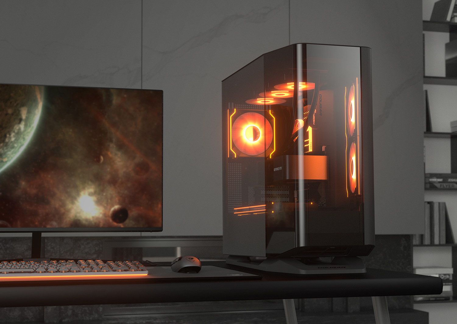 COUGAR FV270 Midi Tower Zwart - Afbeelding 3