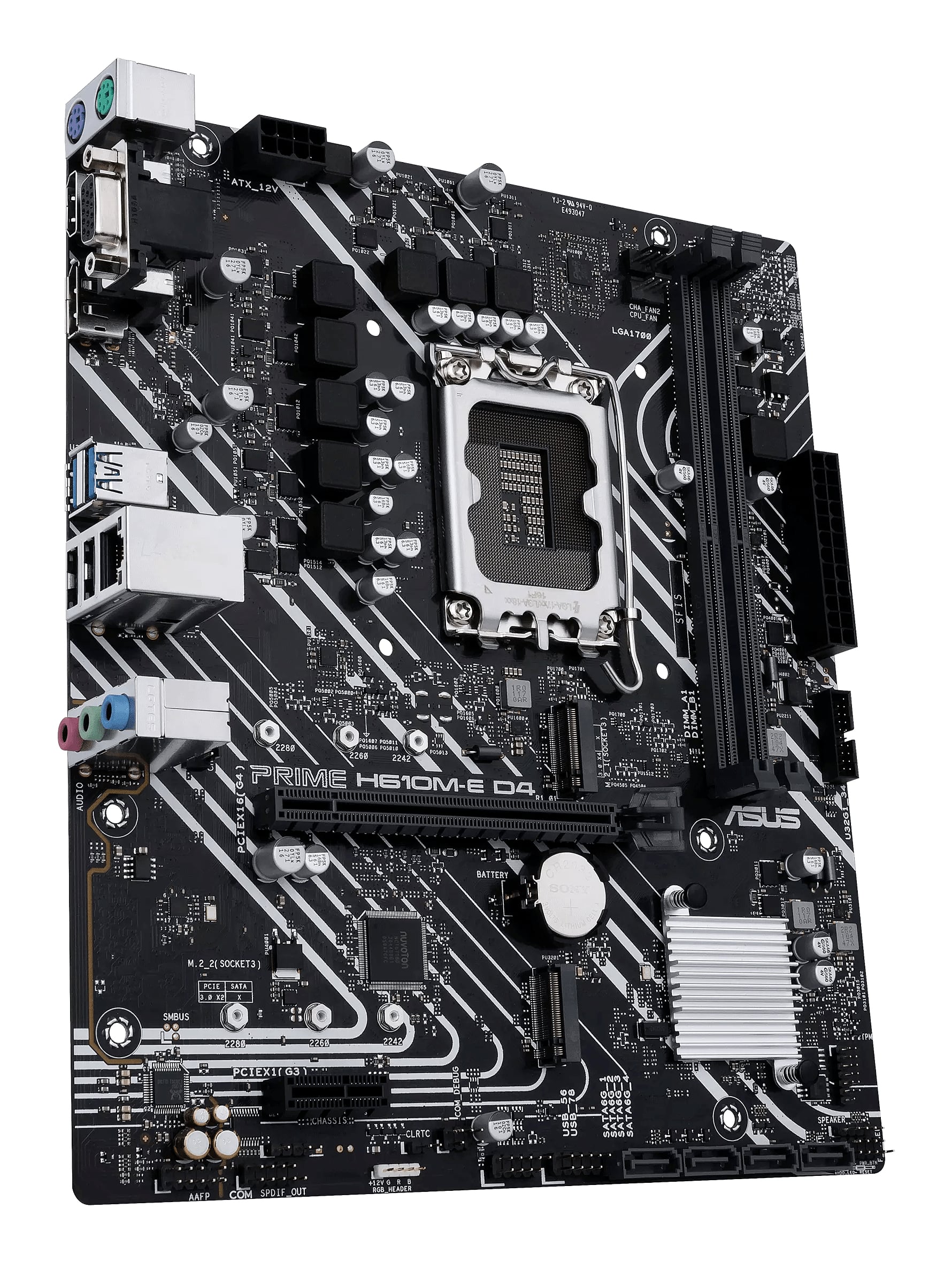 ASUS PRIME H610M-E D4-CSM Intel H610 LGA 1700 micro ATX - Afbeelding 2