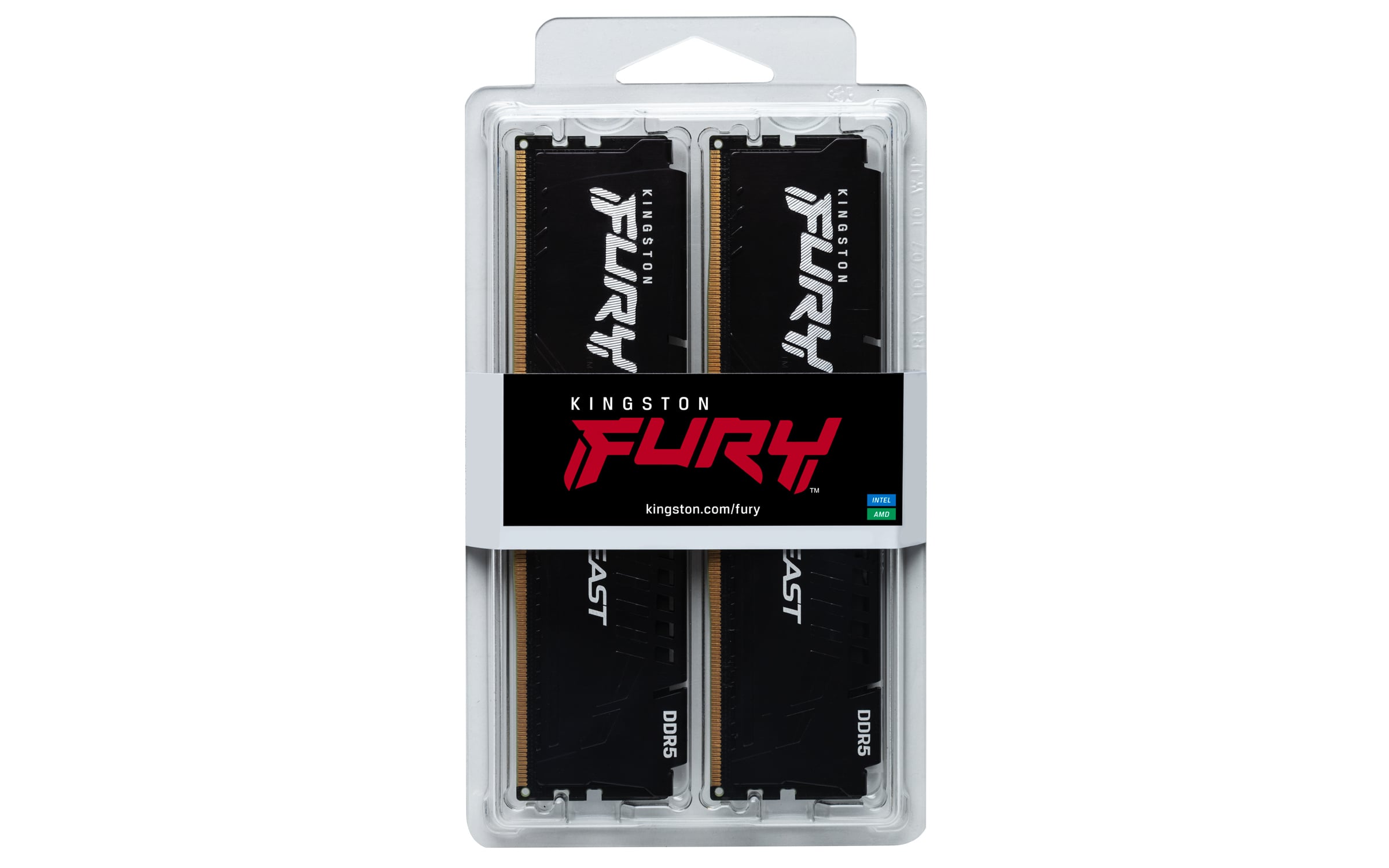 Kingston Technology FURY Beast 32GB 6800MT/s DDR5 CL34 DIMM (Kit of 2) Black EXPO - Afbeelding 6