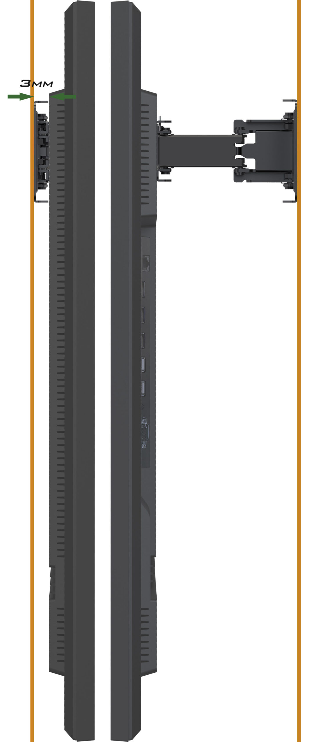 iiyama MD-WM0001 bevestiging voor signage-beeldschermen 165,1 cm (65") Zwart - Afbeelding 13