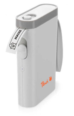 Peach PE110 labelprinter Direct thermisch 203 x 203 DPI 60 mm/sec Draadloos Bluetooth