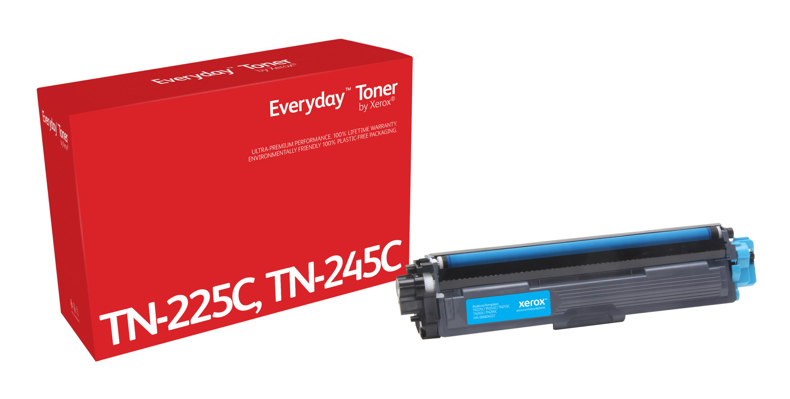 Everyday Cyaan Toner compatibel met Brother TN225C/ TN245C, Hoge capaciteit - Afbeelding 2