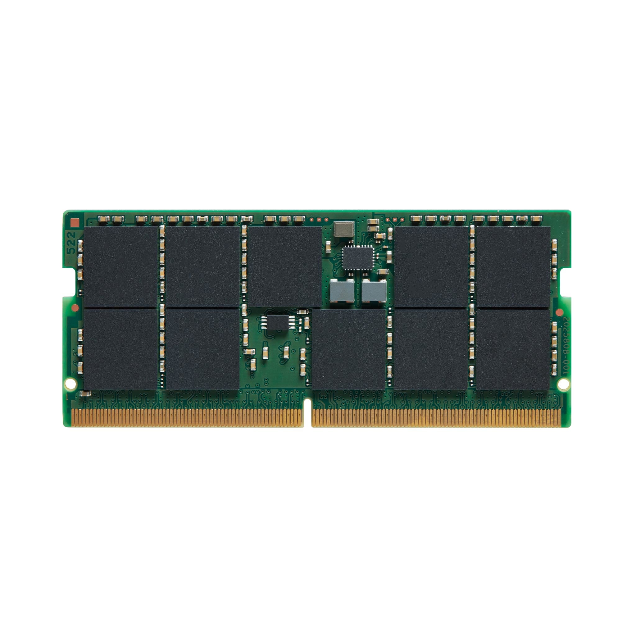Kingston Technology KSM56T46BD8KM-32HA geheugenmodule 32 GB 1 x 32 GB DDR5 5600 MT/s 262-pin SO-DIMM ECC
