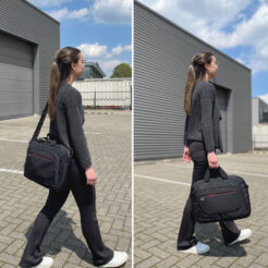 ACT Suburb schoudertas voor laptops tot 15,6", gemaakt van gerecyclede plastic flessen - Afbeelding 4