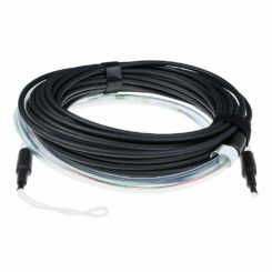ACT 190 meter Singlemode 9/125 OS2 indoor/outdoor kabel 24-voudig met LC connectoren