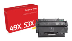Everyday™ Zwart Toner van Xerox is compatibel met HP 49X 53X (Q5949X/ Q7553X), Hoge capaciteit
