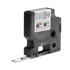 DYMO Rhino industriële Heat-Shrink Tube-labels | 12 mm x 1,5 m | zwarte afdruk op wit | voor Rhino labelprinters - Afbeelding 3