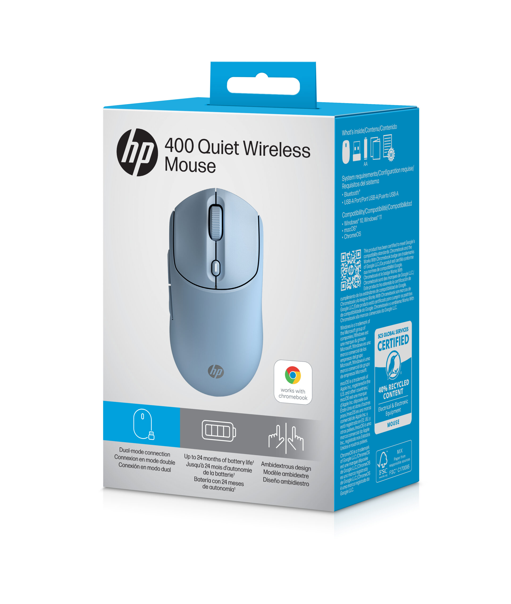 HP 400 Quiet Wireless Mouse - Afbeelding 14
