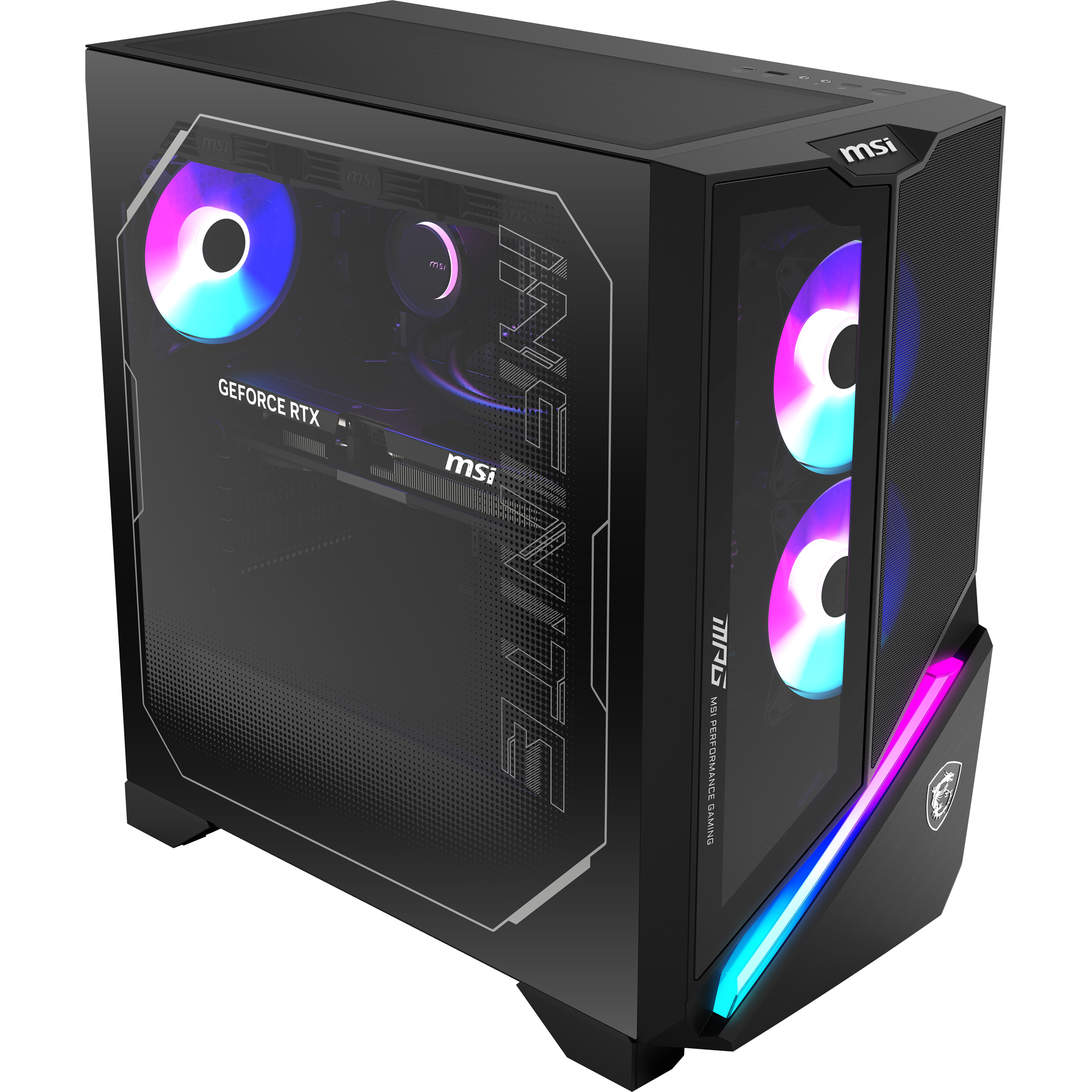 MSI MPG Infinite X3 AI 2NVV7-643EU Intel Core Ultra 7 265K 32 GB DDR5-SDRAM 1 TB SSD NVIDIA GeForce RTX 5080 Windows 11 Home Desktop PC Zwart - Afbeelding 5