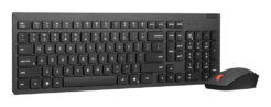 Lenovo 4X31R64457 toetsenbord Inclusief muis Kantoor RF Draadloos Belgisch, Engels Zwart - Afbeelding 4