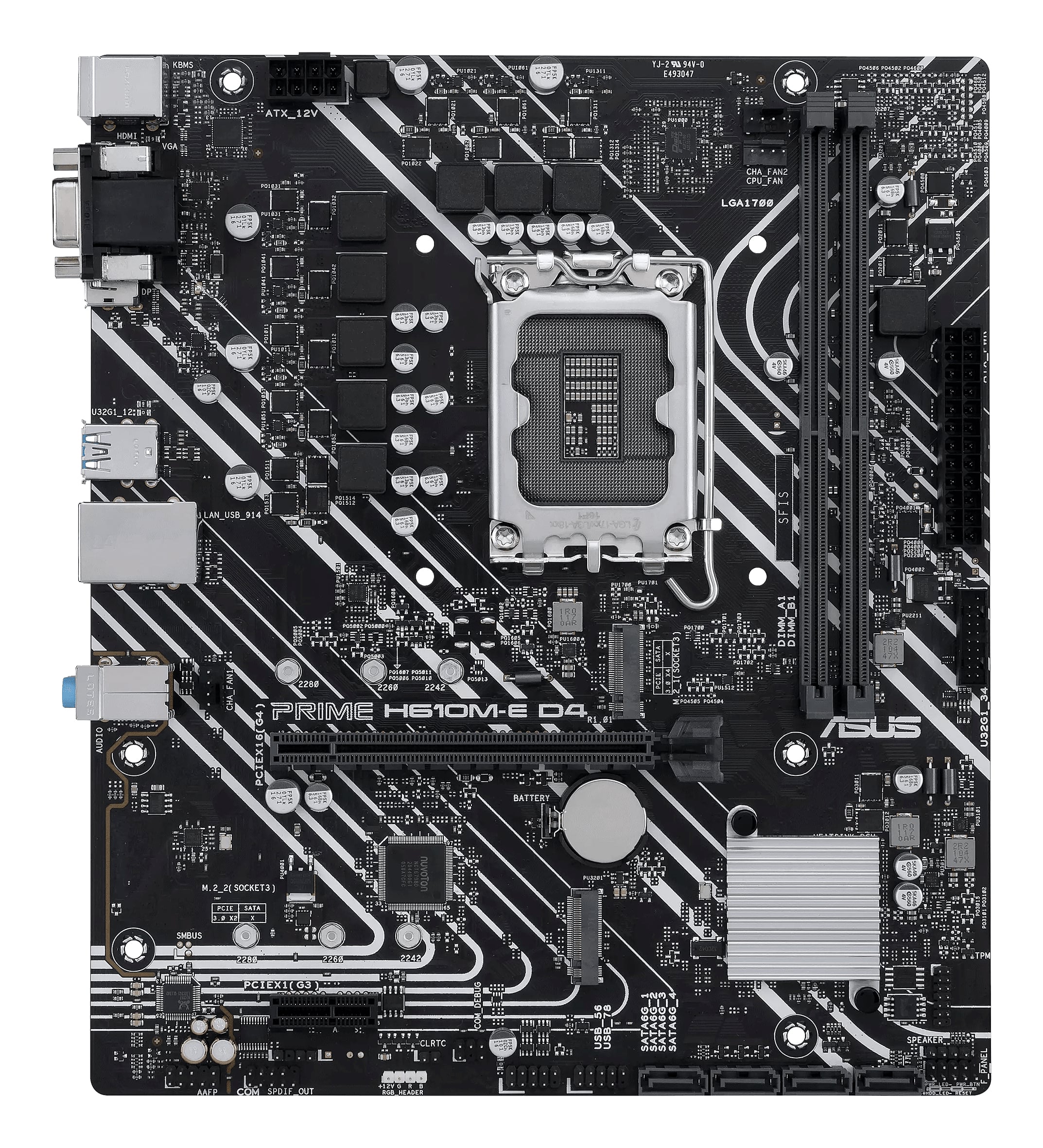 ASUS PRIME H610M-E D4-CSM Intel H610 LGA 1700 micro ATX - Afbeelding 5