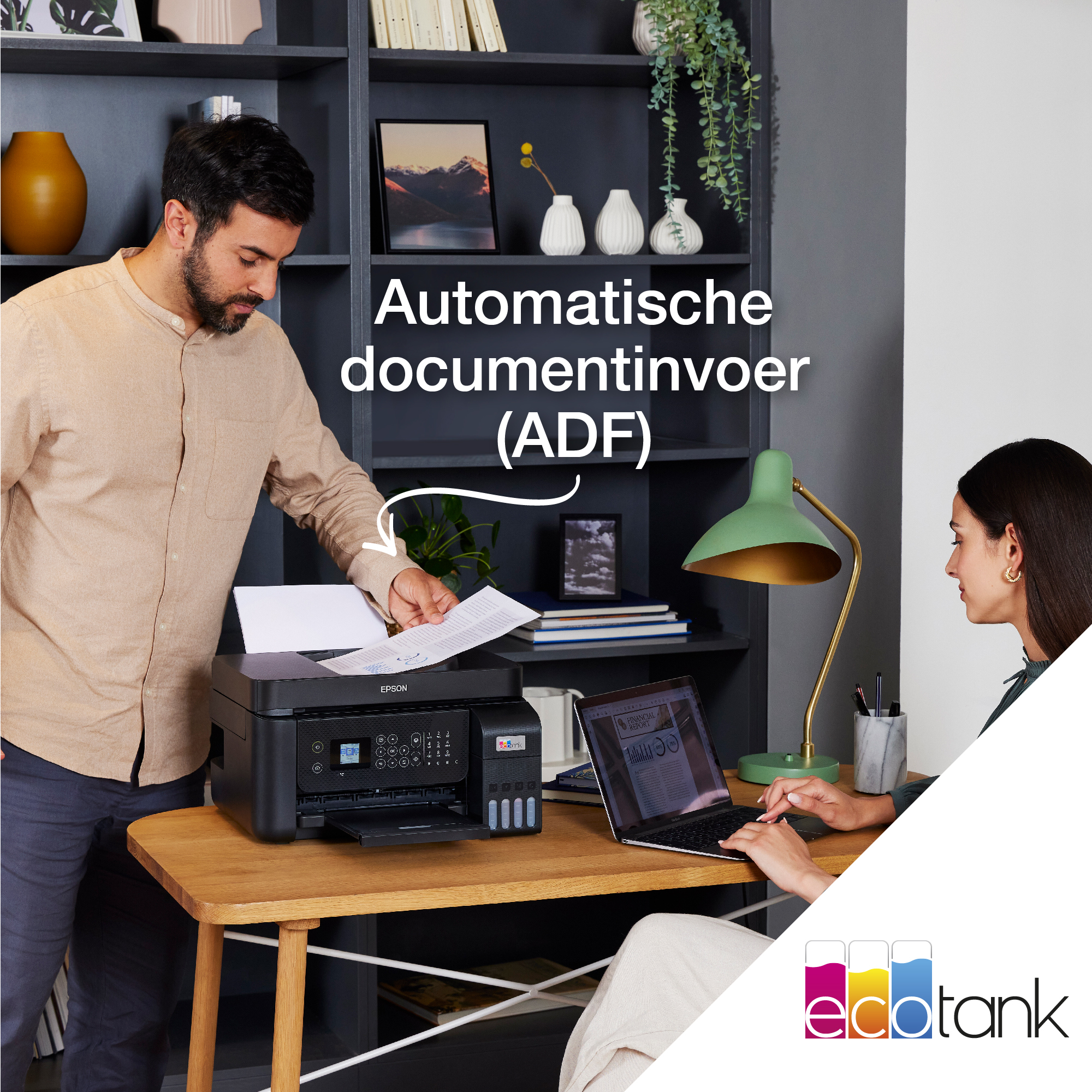Epson EcoTank ET-4800 A4 multifunctionele Wi-Fi-printer met inkttank, inclusief tot 3 jaar inkt - Afbeelding 11