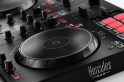 Hercules INPULSE 300 MK2 Vinyl-scratcher Zwart, Rood - Afbeelding 3