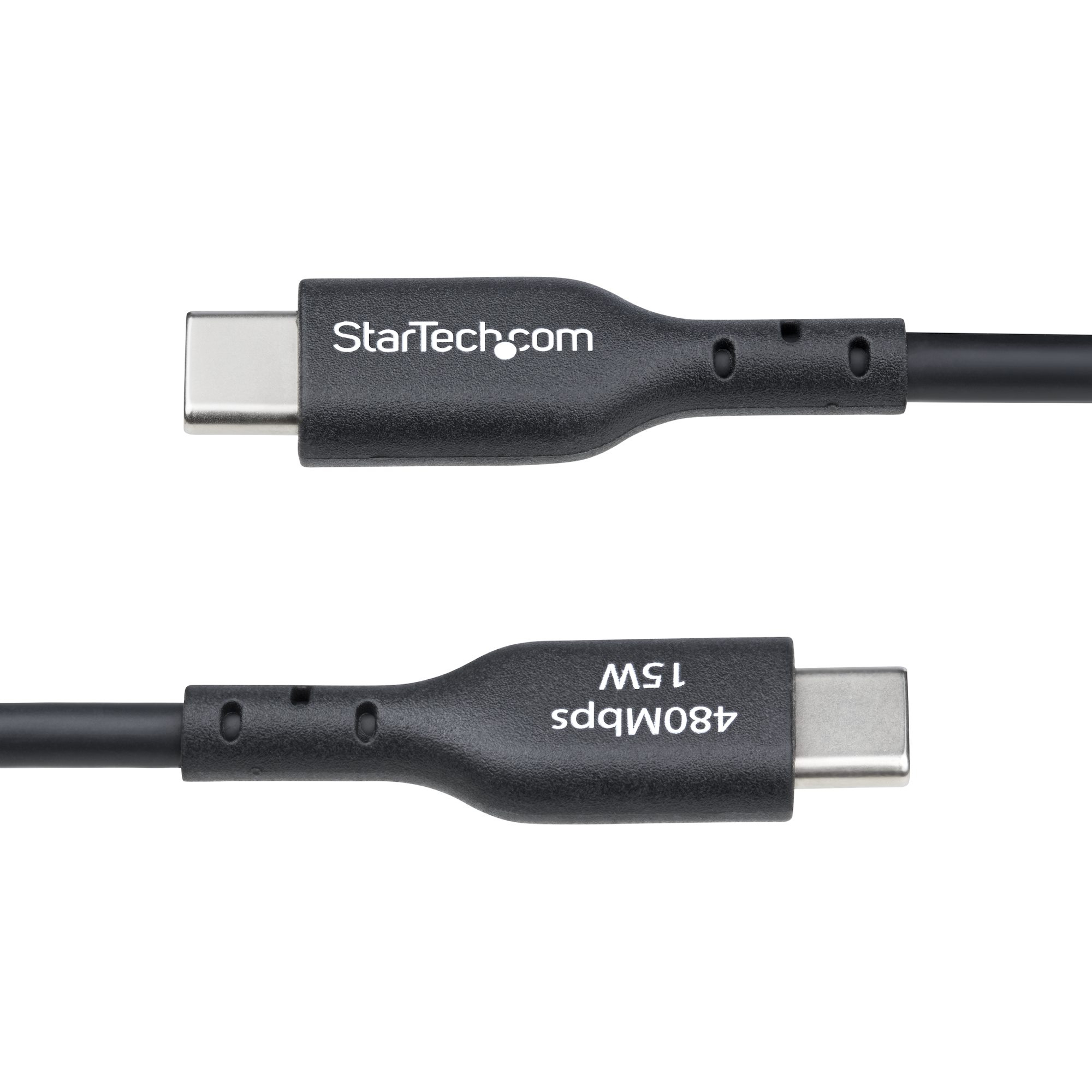StarTech.com 30cm USB-A naar USB-C Laadkabel, USB-A naar USB Type-C Oplaadkabel, Opladen & Synchroniseren, Fast Charge 3A, USB 2.0 Datakabel, TPE Mantel, Zwart - Afbeelding 6