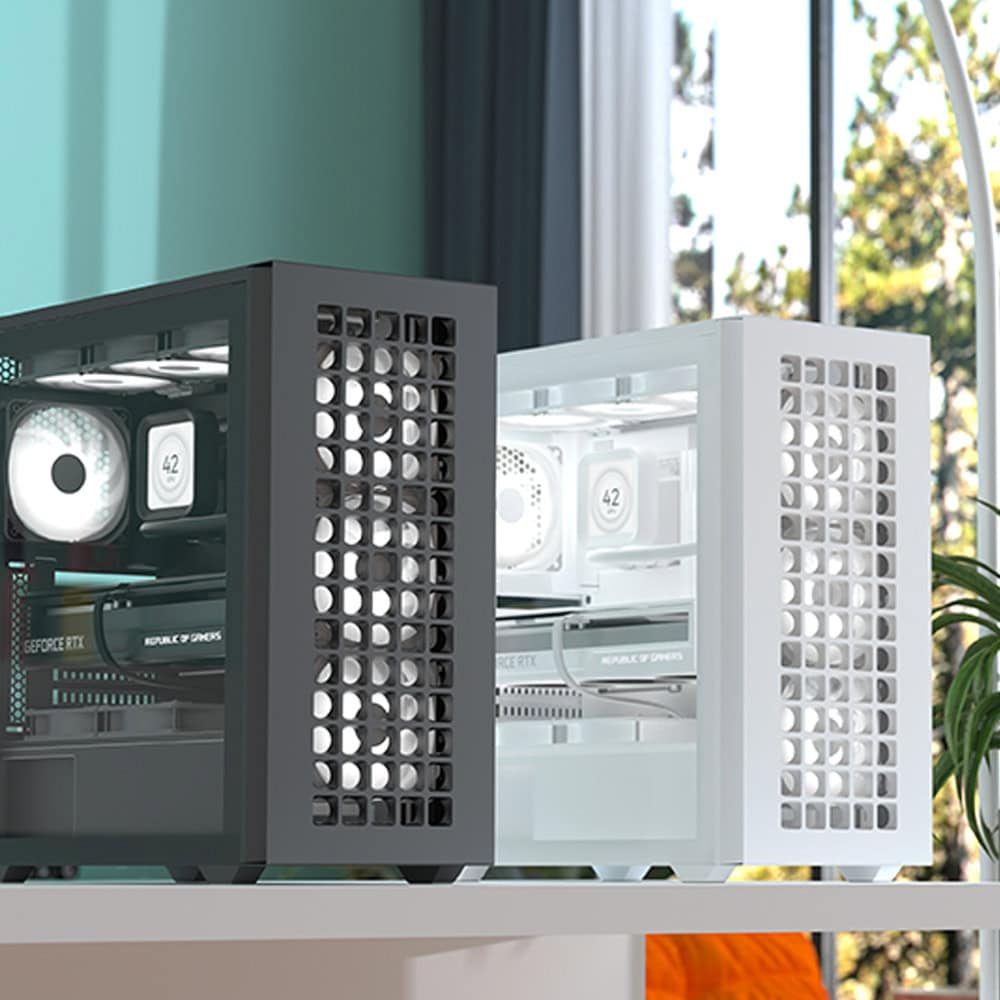 Aerocool D502A Midi Tower Zwart - Afbeelding 9