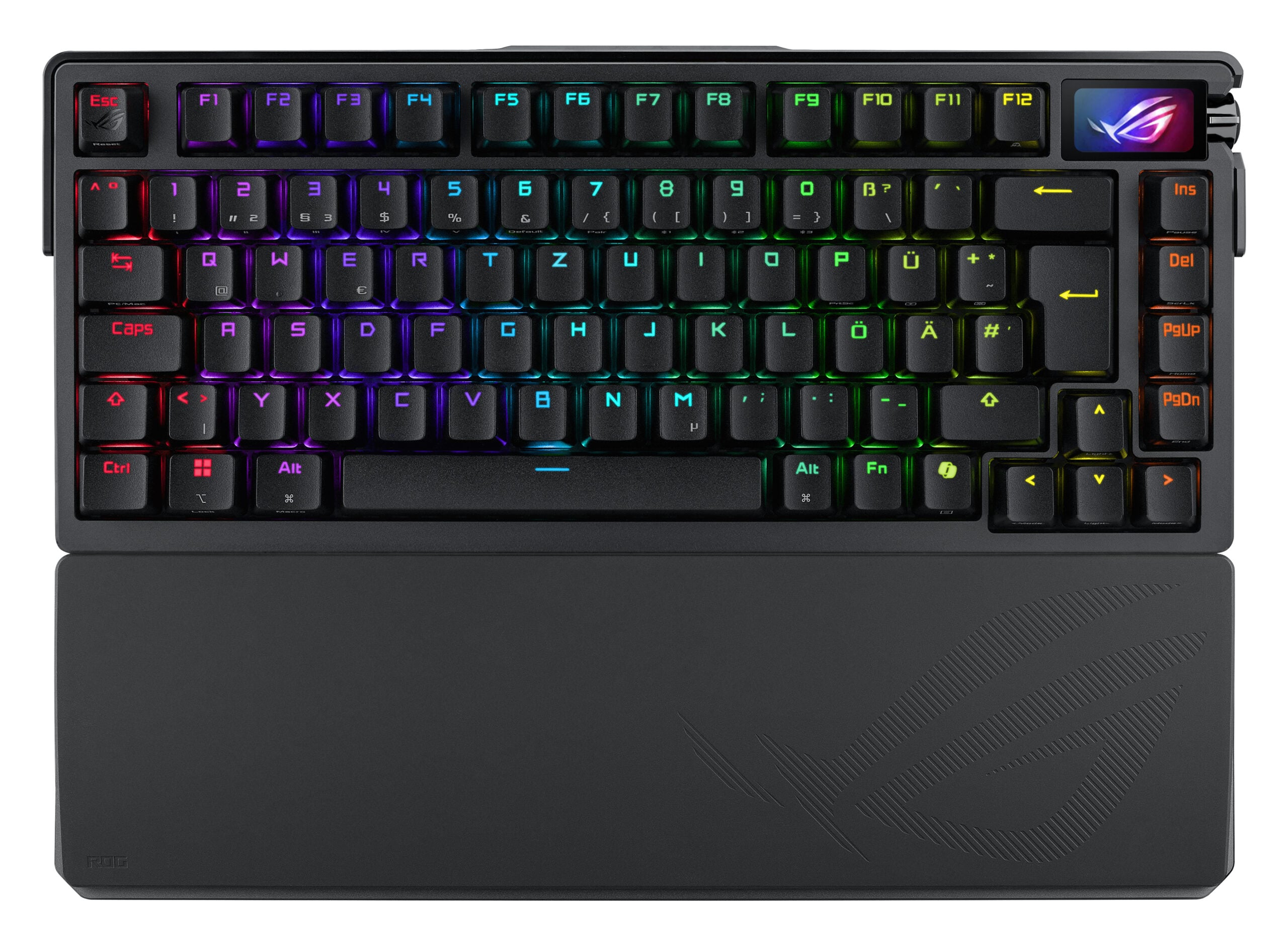 ASUS ROG Azoth Extreme toetsenbord Gamen USB + RF Wireless + Bluetooth QWERTZ Zwart