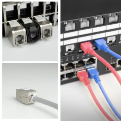 ACT Keystone Jack RJ45 CAT6 Shielded toolless met shutter - Afbeelding 5