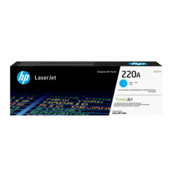 HP 220A originele LaserJet-tonercartridge, cyaan
