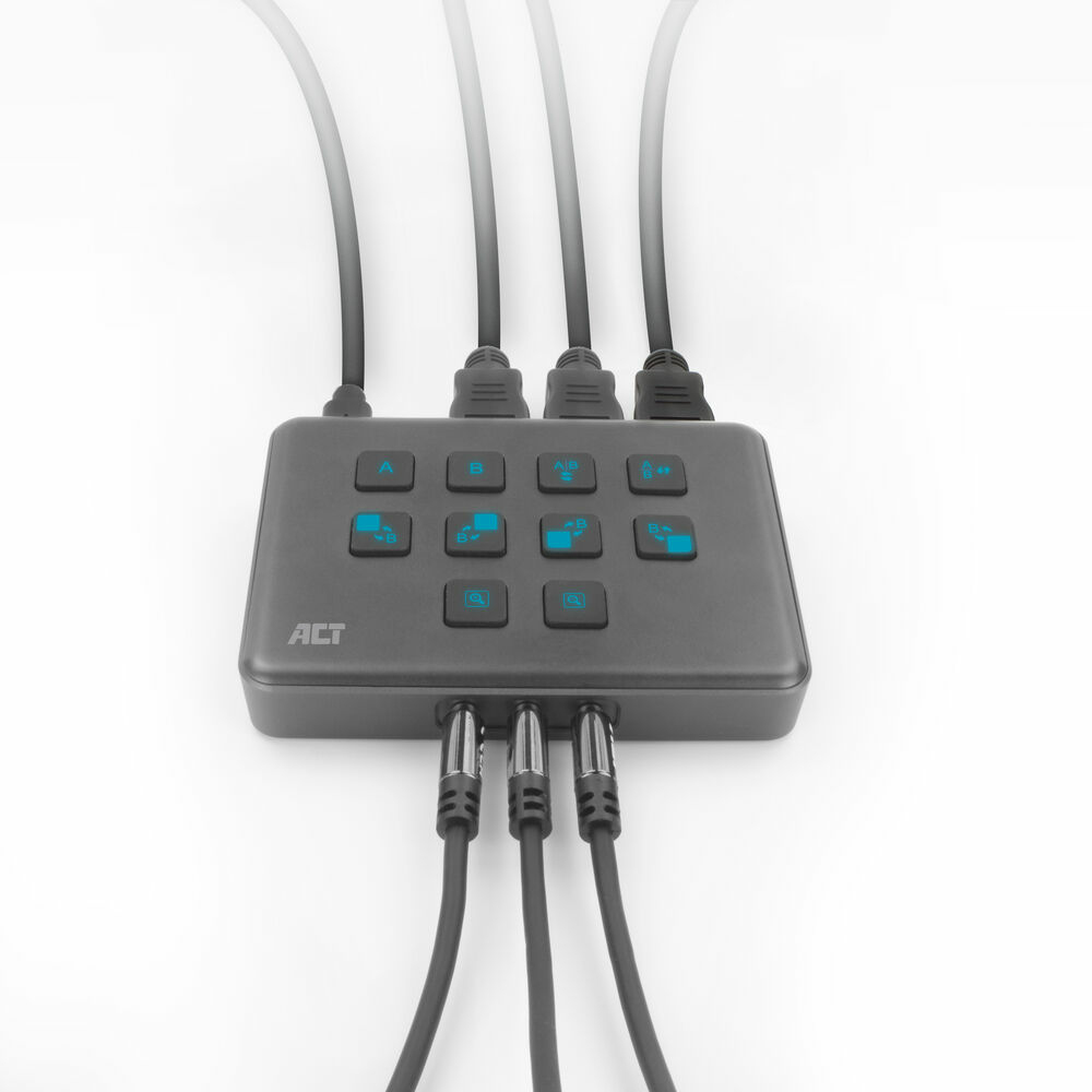 ACT Dual HDMI input USB-C Video Switcher, capturen en live streamen - Afbeelding 3