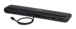 CLUB3D CSV-2541 laptop dock & poortreplicator Docking USB 3.2 Gen 1 (3.1 Gen 1) Type-C Zwart - Afbeelding 2