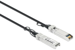 Intellinet 508391 InfiniBand en Glasvezelkabel 1 m SFP+ Zwart, Zilver - Afbeelding 3