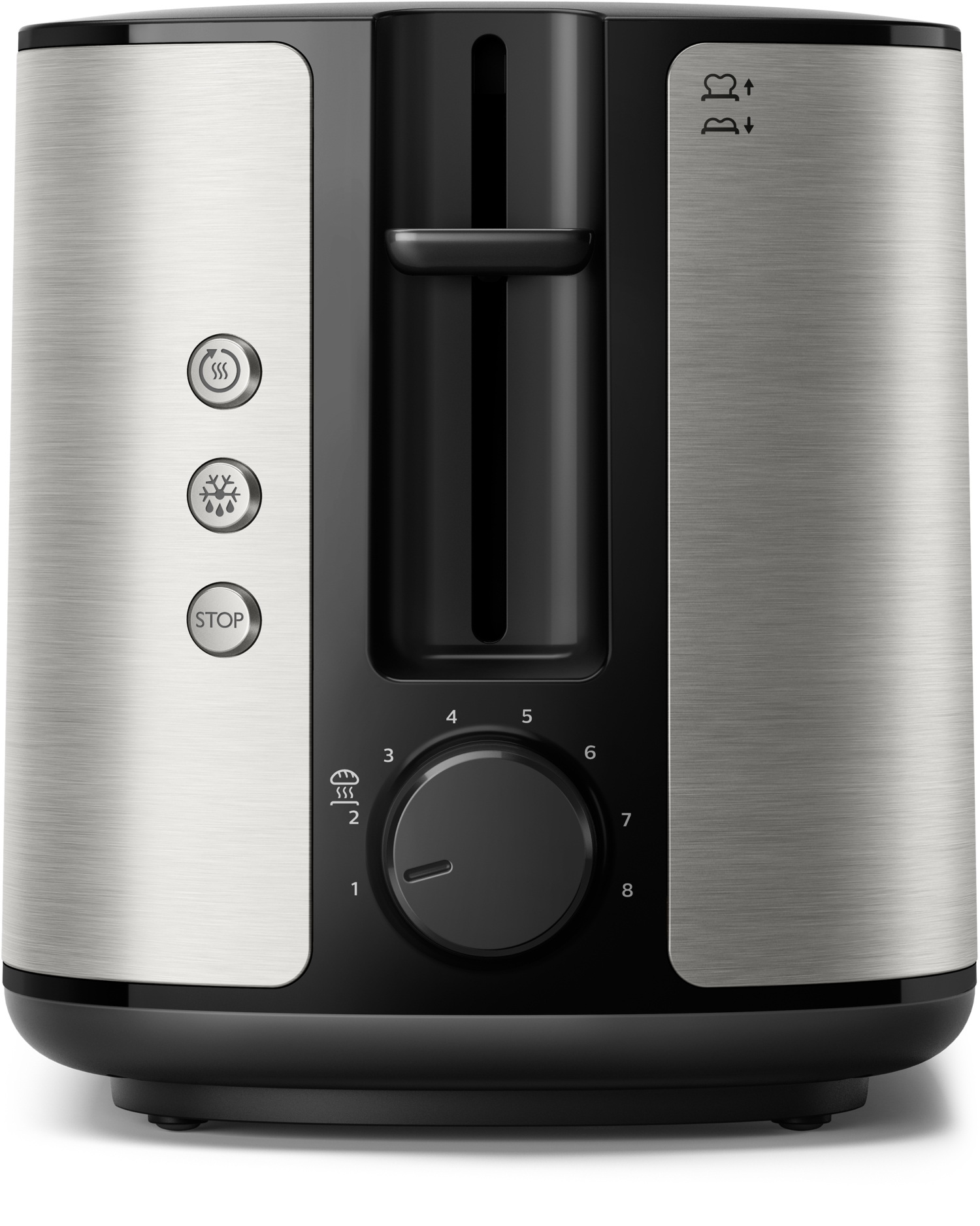 Philips Viva Collection HD2650/90 Broodrooster - 2 sneetjes, brede opening, metaal - Afbeelding 3