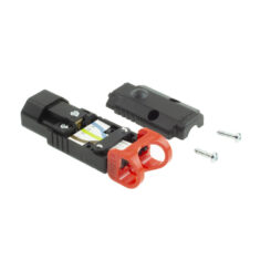 ACT C13 IEC Lock+ herbedraadbaar zwart, PA130100BK - Afbeelding 4