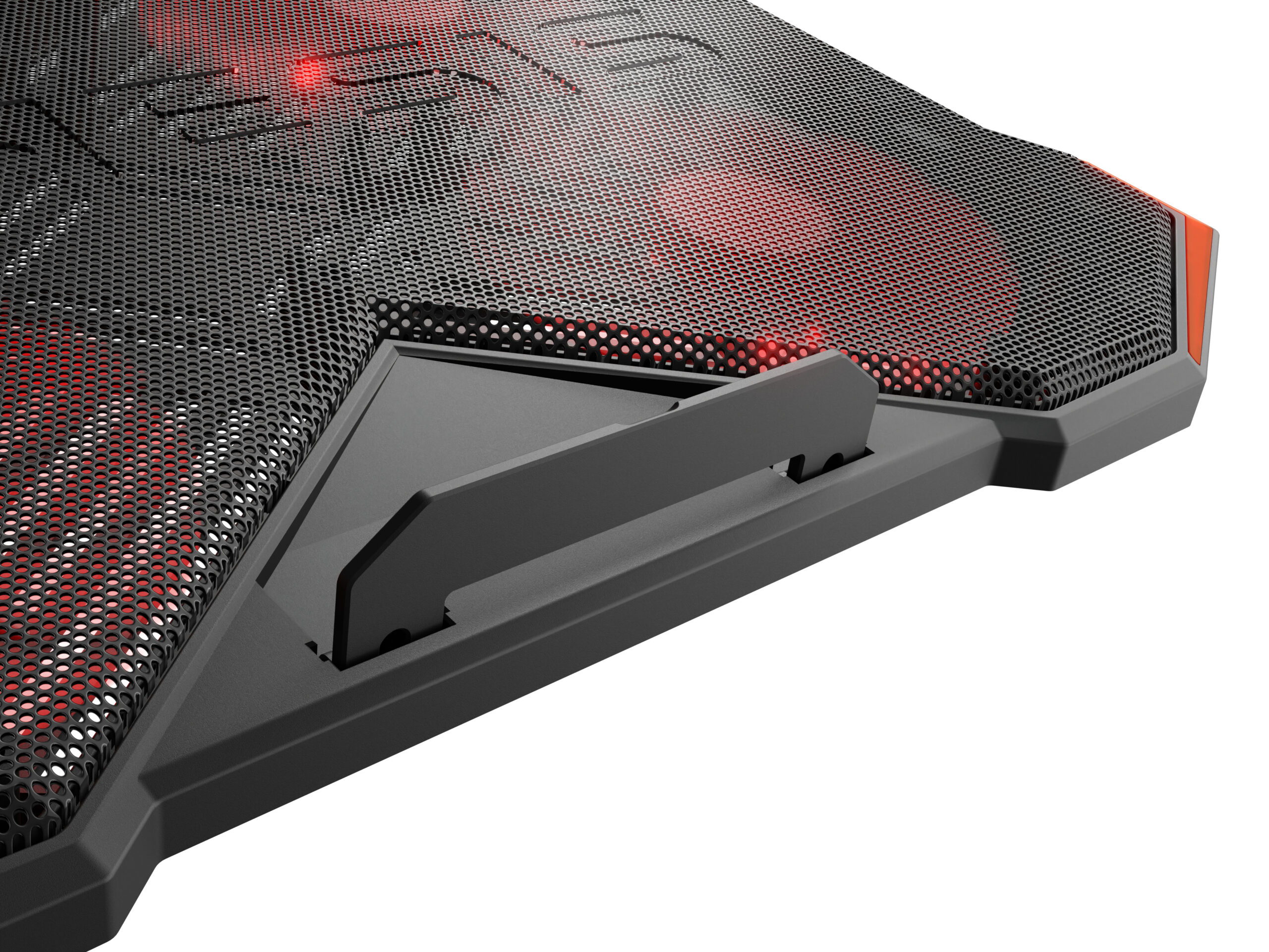GENESIS Oxid 260 laptop cooling pad 43,9 cm (17.3") 1010 RPM Zwart, Rood - Afbeelding 11