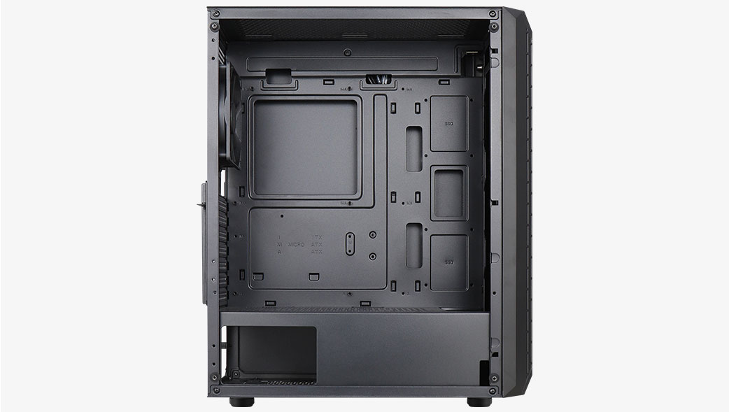 Aerocool Beam-G-BK-V1 Mini Tower Zwart - Afbeelding 5