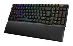 ASUS ROG Strix Scope II 96 Wireless toetsenbord Gamen USB + RF Wireless + Bluetooth QWERTZ Duits Zwart - Afbeelding 3
