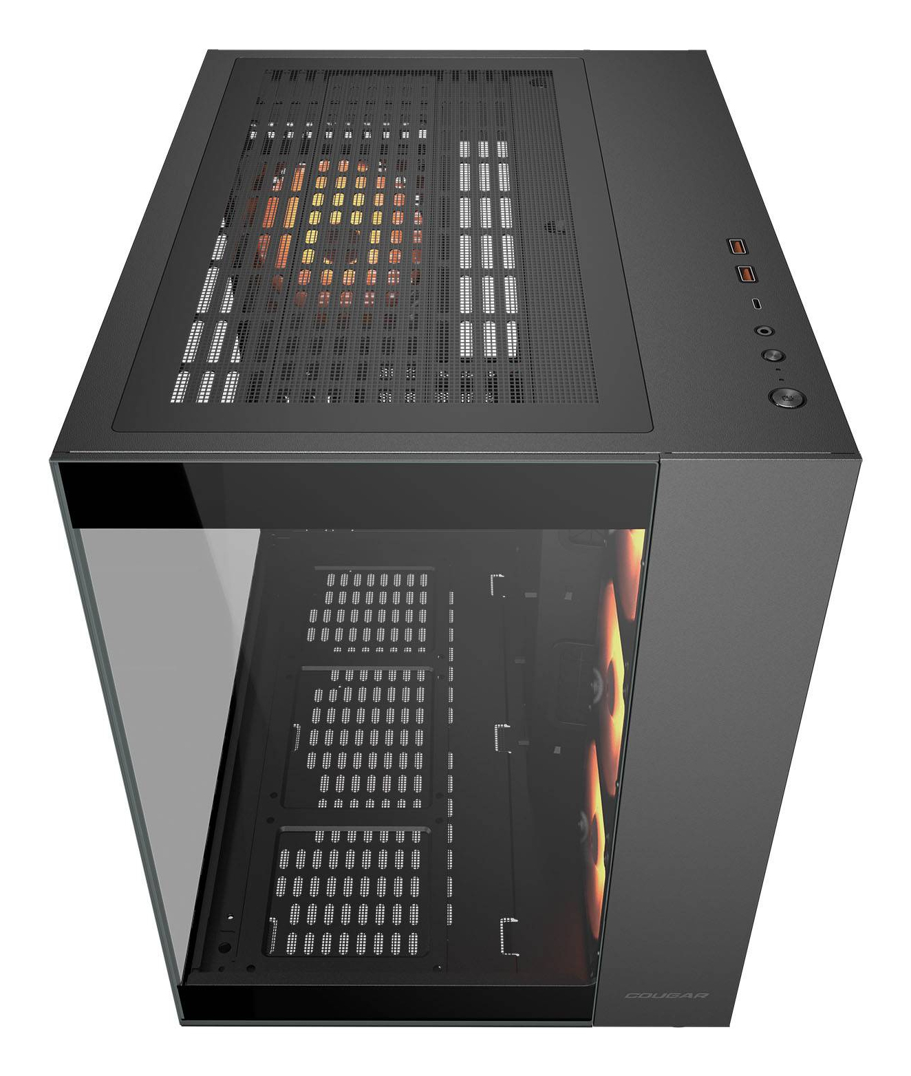 COUGAR CGR-5KA1B-RGB Midi Tower Zwart - Afbeelding 5