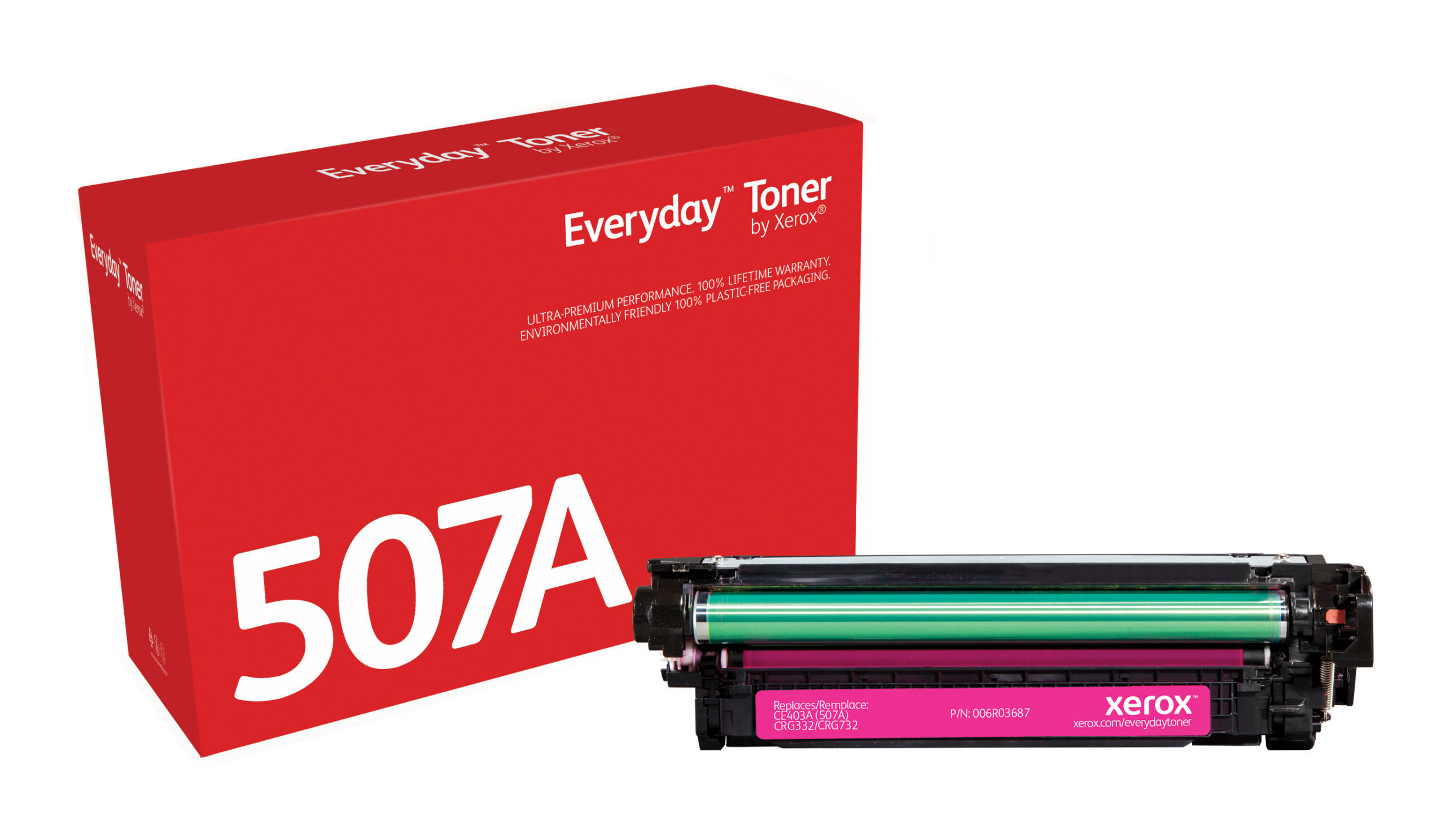 Everyday™ Magenta Toner van Xerox is compatibel met HP 507A (CE403A), Standaard capaciteit